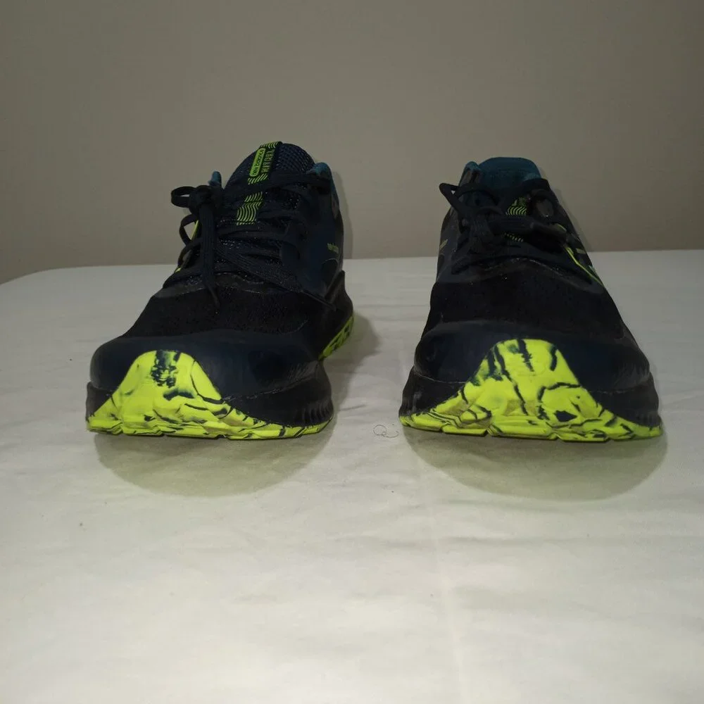 NEW BALANCE NITRIL MENS SNEAKERS SIZE 13 BLUE NEON GREEN - Picture 2 of 10